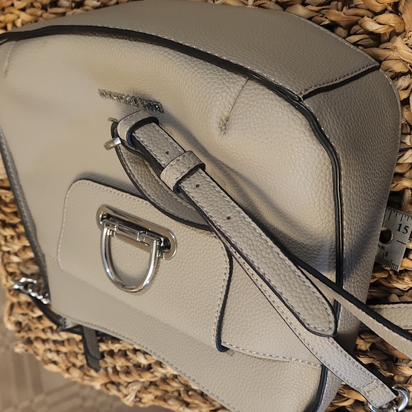 Dana Buchman Pebbled Faux Leather Crossbody (bin 5) - Picture 10 of 10